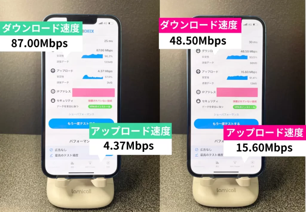 ahamoと楽天モバイルの速度を比較！レビューした結果まとめ

