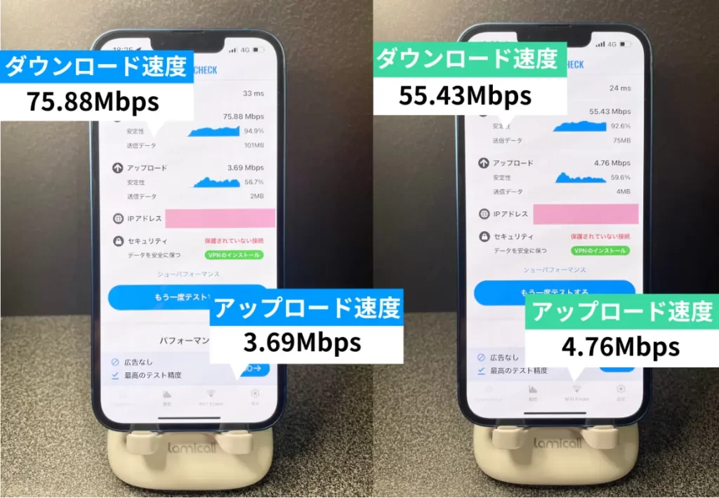 UQモバイルとahamoの速度を比較!レビューした結果まとめ