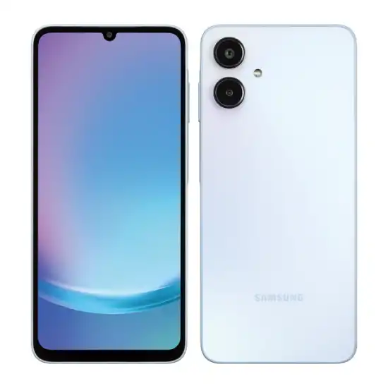 Samsung Galaxy A25 5Gの正面と背面