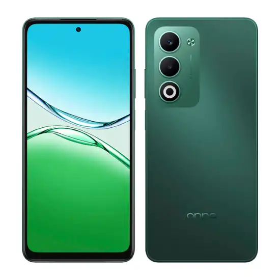 OPPO A5 5Gの正面と背面