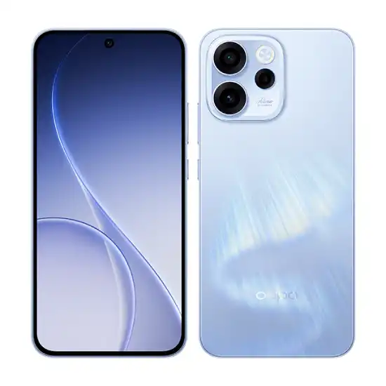 OPPO Reno15 Aの正面と背面
