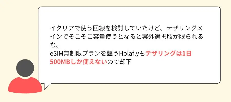 Holafly（オラフライ）の口コミ